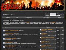 Tablet Screenshot of forum.saxon747.com
